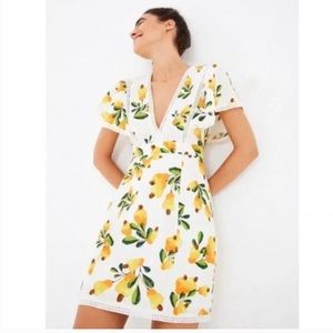 RARE FARM Rio Linen Cashew Dress